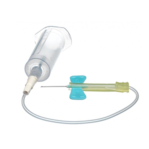 Система BD Vacutainer® Safety-Lok™ для взяття крові з приєднаним тримачем, розміром 23G x0.75” (0.6x19 мм (mm)); довжина катетера 7” (178 мм (mm)) (368655)